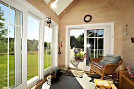 West End cottage sunroom